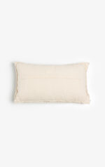 KRISHA ΔΙΑΚΟΣΜΗΤΙΚΟ ΜΑΞΙΛΑΡΙ MACRAME 30x50cm ΒΑΜΒΑΚΙ IVORY POLYESTER 029117 - Image 2