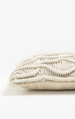KRISHA ΔΙΑΚΟΣΜΗΤΙΚΟ ΜΑΞΙΛΑΡΙ MACRAME 30x50cm ΒΑΜΒΑΚΙ IVORY POLYESTER 029117 - Image 3