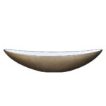 AMBROSIA ΜΠΩΛ ΔΙΑΚΟΣΜΗΣΗΣ 90x18x20cm ΤΕΧΝΗΤΗ ΠΕΤΡΑ BRASS ANTIKE 029275