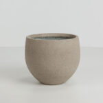 SCILLA ΓΛΑΣΤΡΑ SET 2ΤΜΧ 40x40x34cm ΤΣΙΜΕΝΤΟ ΚΑΦΕ ΑΝΟΙΧΤΟ 029282 - Image 4