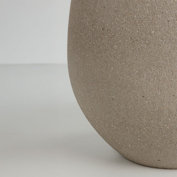 SCILLA ΓΛΑΣΤΡΑ SET 2ΤΜΧ 40x40x34cm ΤΣΙΜΕΝΤΟ ΚΑΦΕ ΑΝΟΙΧΤΟ 029282 - Image 5