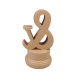 AND ΔΙΑΚΟΣΜΗΤΙΚΗ ΕΠΙΓΡΑΦΗ 8x8x14cm POLYRESIN TERRACOTTA 029669