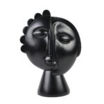 LOKI ΔΙΑΚΟΣΜΗΤΙΚΟ ΠΡΟΣΩΠΟ 18x9x25cm POLYRESIN ΜΑΥΡΟ 029693