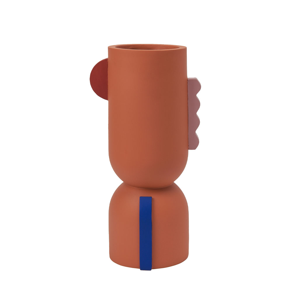 029965-O2QO7-first-_1 CROSBY ΒΑΖΟ 15x11x31cm POLYRESIN ΠΟΛΥΧΡΩΜΟ 029965 - Image 1
