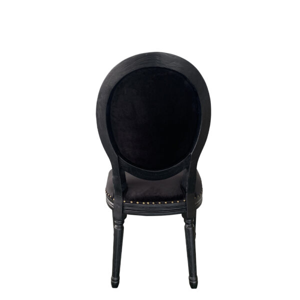 LOUIS ΚΑΡΕΚΛΑ ΜΑΥΡΟ 49x49x99cm 03-0917 - Image 4