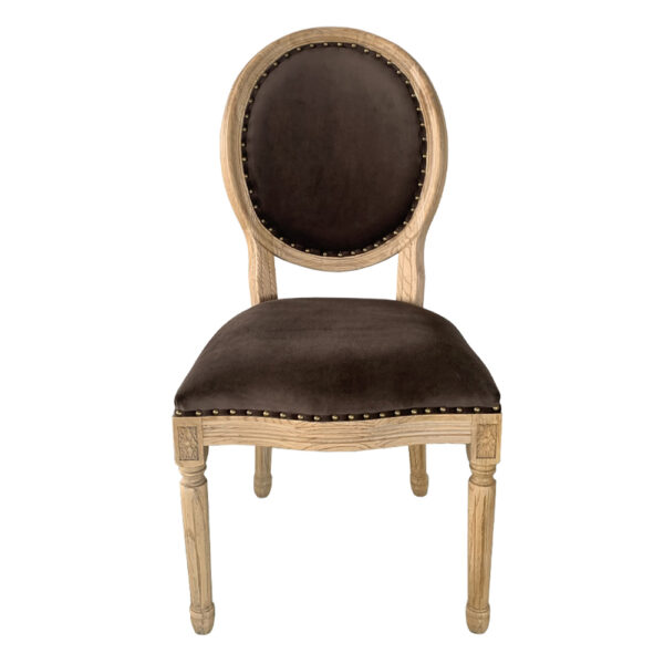 LOUIS ΚΑΡΕΚΛΑ TAUPE ΦΥΣΙΚΟ 49x49x99cm 03-0918 - Image 2