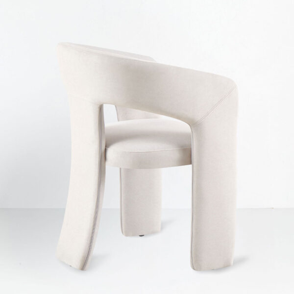 COCO ΚΑΡΕΚΛΑ ΠΟΛΥΘΡΟΝΑ BEIGE ΑΝΟΙΧΤΟ 60x56x81cm 03-1219 - Image 3