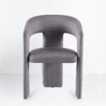 COCO ΚΑΡΕΚΛΑ ΠΟΛΥΘΡΟΝΑ ΓΚΡΙ ΣΚΟΥΡΟ 60x56x81cm 03-1220 - Image 5