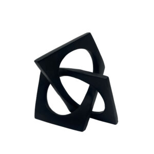 COMPLEX ΔΙΑΚΟΣΜΗΤΙΚΟ ΚΟΜΠΟΣ 22x14x23cm POLYRESIN ΜΑΥΡΟ 031104