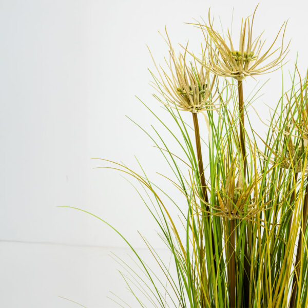 SUNNY FLOWER ΦΥΤΟ ΤΕΧΝΗΤΟ ΣΕ ΓΛΑΣΤΡΑ 70cm PVC ΠΡΑΣΙΝΟ 031330 - Image 3