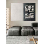 IMPRINT ΠΙΝΑΚΑΣ ΔΙΑΚΟΣΜΗΣΗΣ 80x120x4cm ΚΑΜΒΑΣ ΛΕΥΚΟ MDF 031433 - Image 2