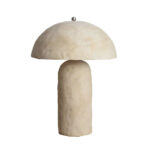 ASHER ΦΩΤΙΣΤΙΚΟ ΕΠΙΤΡΑΠΕΖΙΟ 36x36x50cm PAPER MACHE ΜΠΕΖ 031594