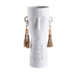 ERIS ΒΑΖΟ 25x19x50cm ΚΕΡΑΜΙΚΟ ΛΕΥΚΟ 032312