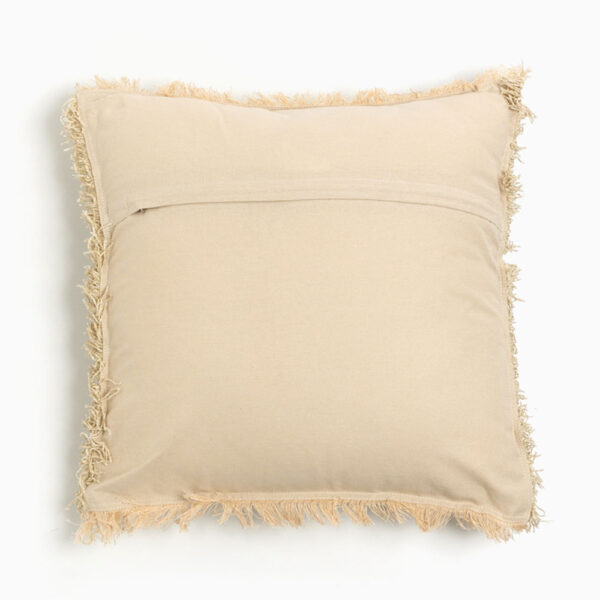 RASUL ΔΙΑΚΟΣΜΗΤΙΚΟ ΜΑΞΙΛΑΡΙ 45x45cm ΥΦΑΣΜΑ ΜΠΕΖ POLYESTER 032809 - Image 2