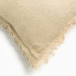 RASUL ΔΙΑΚΟΣΜΗΤΙΚΟ ΜΑΞΙΛΑΡΙ 45x45cm ΥΦΑΣΜΑ ΜΠΕΖ POLYESTER 032809 - Image 3