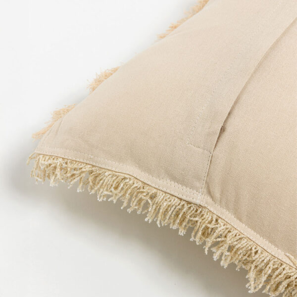 RASUL ΔΙΑΚΟΣΜΗΤΙΚΟ ΜΑΞΙΛΑΡΙ 45x45cm ΥΦΑΣΜΑ ΜΠΕΖ POLYESTER 032809 - Image 4