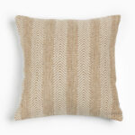 KUNAL ΔΙΑΚΟΣΜΗΤΙΚΟ ΜΑΞΙΛΑΡΙ ΕΞΩΤΕΡΙΚΟΥ ΧΩΡΟΥ 45x45cm ΥΦΑΣΜΑ ΜΠΕΖ POLYESTER 032838