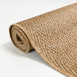 NISHA ΧΑΛΙ ΕΞΩΤΕΡΙΚΟΥ ΧΩΡΟΥ 230x160cm PP ΜΠΕΖ 032844