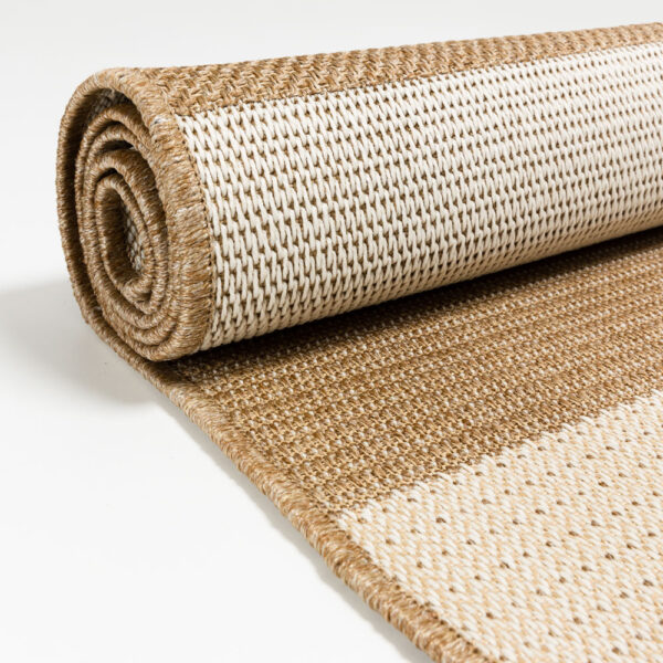 ESIN ΧΑΛΙ ΕΞΩΤΕΡΙΚΟΥ ΧΩΡΟΥ 230x160cm PP ΜΠΕΖ ΑΝΟΙΧΤΟ ΜΠΕΖ ΣΚΟΥΡΟ 032845 - Image 3