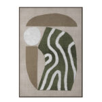 SLATE A ΠΙΝΑΚΑΣ ΔΙΑΚΟΣΜΗΤΙΚΟΣ ΜΕ ΚΟΡΝΙΖΑ 75x100x4cm ΚΑΜΒΑΣ ΛΑΔΙ ΜΠΕΖ ΛΕΥΚΟ PS 033029