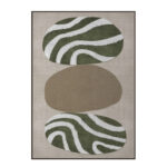 SLATE B ΠΙΝΑΚΑΣ ΔΙΑΚΟΣΜΗΤΙΚΟΣ ΜΕ ΚΟΡΝΙΖΑ 75x100x4cm ΚΑΜΒΑΣ ΛΑΔΙ ΜΠΕΖ ΛΕΥΚΟ PS 033030