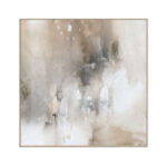 HARLIE A ΠΙΝΑΚΑΣ ΔΙΑΚΟΣΜΗΤΙΚΟΣ ΜΕ ΚΟΡΝΙΖΑ 80x80x4cm ΚΑΜΒΑΣ ΠΟΛΥΧΡΩΜΟ PS 033041