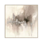 HARLIE B ΠΙΝΑΚΑΣ ΔΙΑΚΟΣΜΗΤΙΚΟΣ ΜΕ ΚΟΡΝΙΖΑ 80x80x4cm ΚΑΜΒΑΣ ΠΟΛΥΧΡΩΜΟ PS 033042