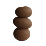 ARCODIE.I ΔΙΑΚΟΣΜΗΤΙΚΟ ΒΑΖΟ 18x14.5x32.5cm POLYRESIN ΚΑΦΕ ΣΚΟΥΡΟ 033267