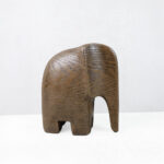 ZAMBIA.1 ΔΙΑΚΟΣΜΗΤΙΚΟ ΕΛΕΦΑΝΤΑΣ 16.5x9x18cm POLYRESIN ΚΑΦΕ 033282