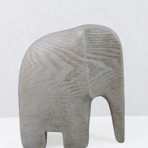 ZAMBIA.2 ΔΙΑΚΟΣΜΗΤΙΚΟ ΕΛΕΦΑΝΤΑΣ 16.5x9x18cm POLYRESIN ΜΠΕΖ 033283