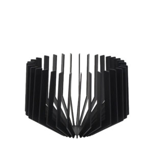 ALONE ΔΙΑΚΟΣΜΗΤΙΚΟ ΜΠΩΛ 27x27x12.5cm ΜΕΤΑΛΛΟ ΜΑΥΡΟ ΜΑΤ 033896