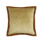 ALGO ΔΙΑΚΟΣΜΗΤΙΚΟ ΜΑΞΙΛΑΡΙ 50x50cm ΥΦΑΣΜΑ ΜΕΛΙ ΚΑΦΕ 034191