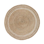 CERCLE B ΧΑΛΙ 150cm ΓΙΟΥΤΑ ΜΠΕΖ ΚΑΦΕ ΛΕΥΚΟ 034213