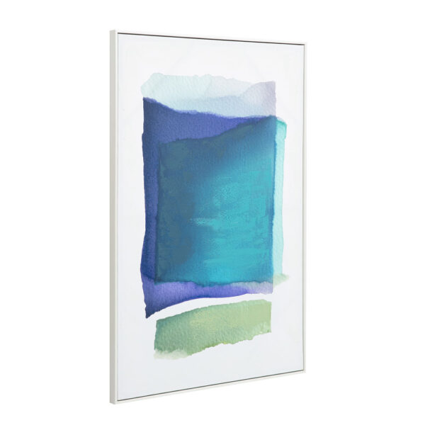 MOTIF MAR A ΠΙΝΑΚΑΣ ΔΙΑΚΟΣΜΗΤΙΚΟΣ ΜΕ ΚΟΡΝΙΖΑ 80x120x4cm ΚΑΜΒΑΣ ΠΟΛΥΧΡΩΜΟ ΞΥΛΟ ΑΣΠΡΟ 034229 - Image 2