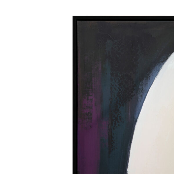 DONNA SOGNA ΠΙΝΑΚΑΣ ΔΙΑΚΟΣΜΗΤΙΚΟΣ ΜΕ ΚΟΡΝΙΖΑ 90x120x4cm ΚΑΜΒΑΣ ΠΟΛΥΧΡΩΜΟ ΞΥΛΟ ΜΑΥΡΟ 034232 - Image 3