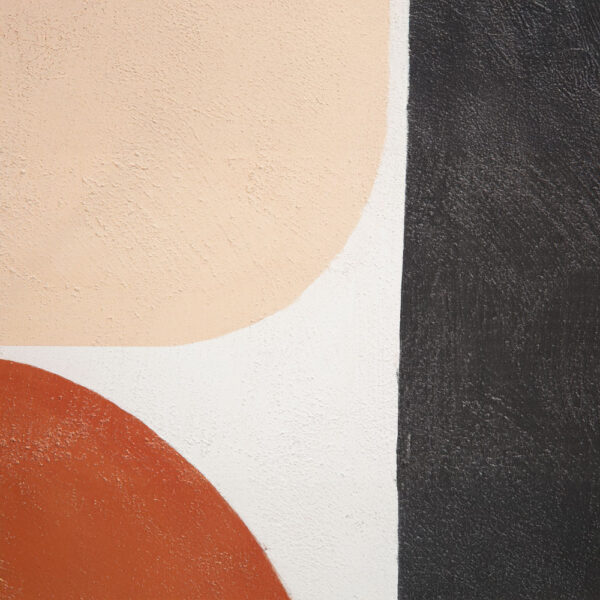 VARME B ΠΙΝΑΚΑΣ ΔΙΑΚΟΣΜΗΤΙΚΟΣ ΜΕ ΚΟΡΝΙΖΑ 60x80x4cm ΚΑΜΒΑΣ ΠΟΛΥΧΡΩΜΟ ΞΥΛΟ ΜΑΥΡΟ 034234 - Image 4