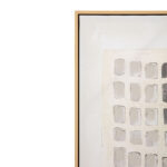 SIMPLICIT ΠΙΝΑΚΑΣ ΔΙΑΚΟΣΜΗΤΙΚΟΣ ΜΕ ΚΟΡΝΙΖΑ 100x100x4cm ΚΑΜΒΑΣ ΜΠΕΖ ΚΑΦΕ ΞΥΛΟ ΦΥΣΙΚΟ 034236 - Image 3