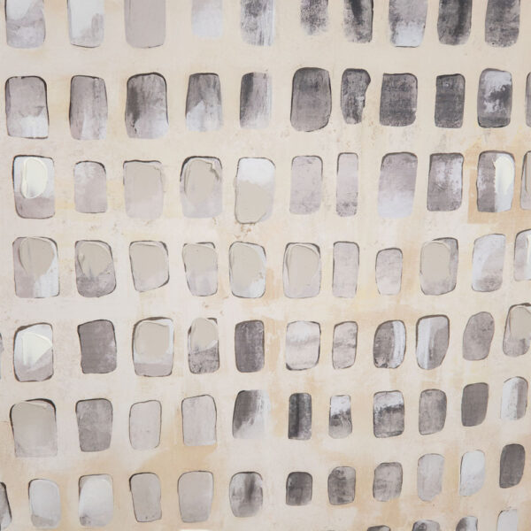 SIMPLICIT ΠΙΝΑΚΑΣ ΔΙΑΚΟΣΜΗΤΙΚΟΣ ΜΕ ΚΟΡΝΙΖΑ 100x100x4cm ΚΑΜΒΑΣ ΜΠΕΖ ΚΑΦΕ ΞΥΛΟ ΦΥΣΙΚΟ 034236 - Image 4