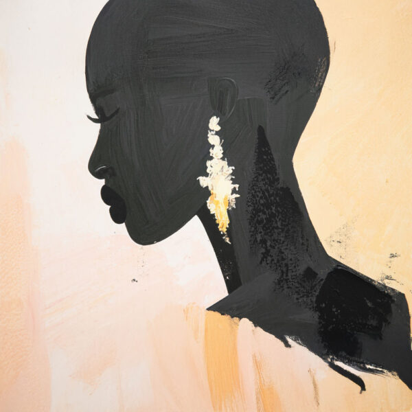 VOIX NOIRE ΠΙΝΑΚΑΣ ΔΙΑΚΟΣΜΗΤΙΚΟΣ ΜΕ ΚΟΡΝΙΖΑ 80x120x4cm ΚΑΜΒΑΣ ΠΟΛΥΧΡΩΜΟ ΞΥΛΟ ΦΥΣΙΚΟ 034243 - Image 3