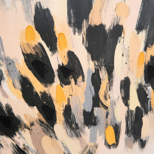 VOIX NOIRE ΠΙΝΑΚΑΣ ΔΙΑΚΟΣΜΗΤΙΚΟΣ ΜΕ ΚΟΡΝΙΖΑ 80x120x4cm ΚΑΜΒΑΣ ΠΟΛΥΧΡΩΜΟ ΞΥΛΟ ΦΥΣΙΚΟ 034243 - Image 4