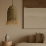 TULUM ΦΩΤΙΣΤΙΚΟ ΟΡΟΦΗΣ 42x42x71cm SEAGRASS ΦΥΣΙΚΟ 034350 - Image 2