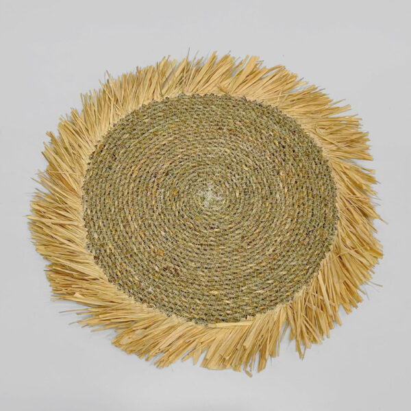ECORA ΣΟΥΠΛΑ 32x32x42cm SEAGRASS ΦΥΣΙΚΟ 034353 - Image 2