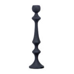 ELEGANT ΚΗΡΟΠΗΓΙΟ 8x8x34cm ΑΛΟΥΜΙΝΙΟ ΜΑΥΡΟ 034377