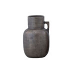 ALUGLOW ΒΑΖΟ 20x20x31cm ΑΛΟΥΜΙΝΙΟ ΓΚΡΙ ΑΝΤΙΚΕ 034398