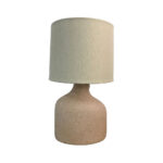 TERRALUME ΦΩΤΙΣΤΙΚΟ ΕΠΙΤΡΑΠΕΖΙΟ 26x26x42.5cm POLYRESIN TERRACOTTA ΑΝΟΙΧΤΟ ΥΦΑΣΜΑ ΛΑΔΙ ΑΝΟΙΧΤΟ 034466