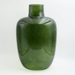 VIDRIO ΒΑΖΟ 25x25x38cm ΓΥΑΛΙ ΠΡΑΣΙΝΟ 034523