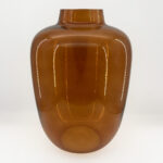 VIDRIO ΒΑΖΟ 34x34x48cm ΓΥΑΛΙ CARAMEL 034524