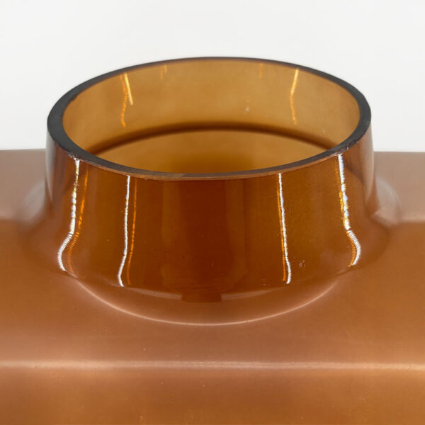 VIDRIO ΒΑΖΟ 34x34x48cm ΓΥΑΛΙ CARAMEL 034524 - Image 2