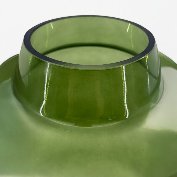 VIDRIO ΒΑΖΟ 34x34x48cm ΓΥΑΛΙ ΠΡΑΣΙΝΟ 034525 - Image 2