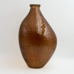 SPICE ΒΑΖΟ 22x22x35.5cm ΓΥΑΛΙ CARAMEL 034526